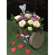 Цветы в Шляпной коробке фото
