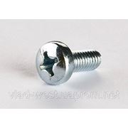 Винт с полукруглой головкой DIN 7985 М5х65 оц. фото