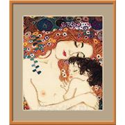 Набор для вышивания ““Материнская любовь“ по мотивам картины Г. Климта“ фотография