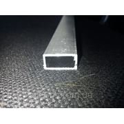 Труба прямоугольная алюминиевая (10*20*1 мм.) фото