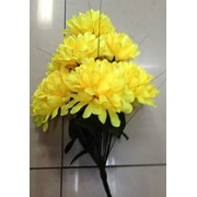 Цветы искусственные 10 цветков хризантемы 0238A-3 фото