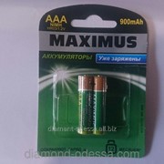 Аккумуляторные батарейки MAXIMUS 900 mAh