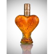 Бутылка коньячная сувенирная “сердце“ фото