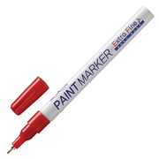 Маркер-краска лаковый MUNHWA “Extra Fine Paint Marker“, КРАСНЫЙ, 1 мм, нитро-основа, EFPM-03 фотография