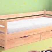 Кровать детская НОТА натуральное дерево - бук «Эстелла»
