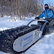 Мотобуксировщик вездеход снегоход MTT136 фото