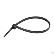 Стяжка кабельная, цвет черный, устойчивая к воздействию УФ-лучей 200х2,5 мм 9949000 HAUPA фотография