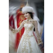 Казахские свадебные платья на кыз узату. продажа в Алматы. фотография
