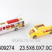 Автотранспортная игрушка Автобус инерционный 23см, пак. 999-606 фото