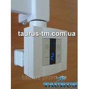 Квадратный белый ТЭН c маскировкой: экран +регулятор +таймер под настенный датчик. Польша TERMA KTX4 MS white фотография