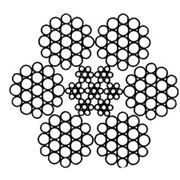 Стальной канат ГОСТ 14954-80 диаметр 9,7 мм. фото