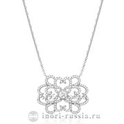 Ожерелье Ажурные узоры , серебро 925 пробы Артикул INSN49