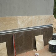 Травертин 1 слой фото