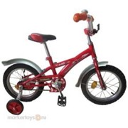 Велосипед 2-х 12“ Delfi красн/бордовый 44102Х фото