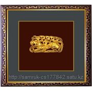 Фарфоровый сувенир с нанесеньем жидкого золото фото