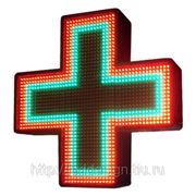 Аптечный крест, 75х75 см, трехцвет (красный,зеленый,желтый).
