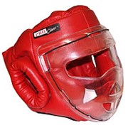 Шлем-маска для рукопашного боя красный Pro разм.: S