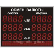 Табло курсов валют №3 “130 e“ (3,5КД) фото