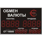 Валютное табло для улицы с чередующимся знаком №10 фото