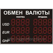 Табло курсов валют №12 “210 e“ (3,5КД) фото
