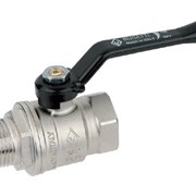 Кран латунный шаровой Bugatti серии 915 New Jersey Ду 40 Ру 30 фото