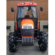 Сельскохозяйственный трактор KIOTI DK551C с кабиной + кондиционером + отопителем + СD + радио + MP3 + AUX фотография