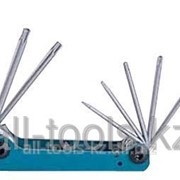 Набор ключей Torx складной 8 предметов Код:5083F фото