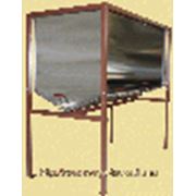 Стол алюминий для распечатки и хранения подготовленных для качки мёда рамок,на 12 рамок фото