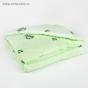 Одеяло облегчённое Адамас “Бамбук“, размер 200х220 ± 5 см, 200гр/м2, чехол п/э фотография