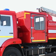 Автоцистерна пожарная АЦ-5,0-40 на шасси КамАЗ-43253 фото