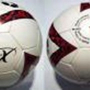 68-2021 Мяч футбольный. Материал: кожа (ПУ), глянцевая. фото