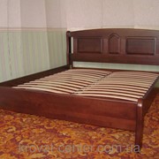 Кровать деревянная Афина (190\200*150\160), массив - сосна, ольха. фото