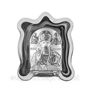 Икона Муранское стекло Миколай фотография