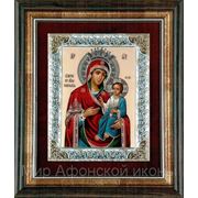 Икона Богородицы Иверская 158х178(мм) фото