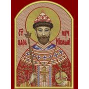 Икона Царя Николая II - дизайн для машинной вышивки фото