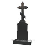 Памятник фигурный №30 черный гранит (комплект) фотография