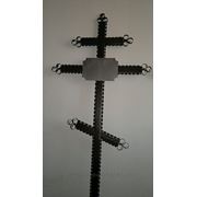 Крест металлический резной фото