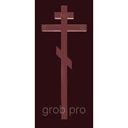 Крест надгробный “Брусовый“ фото