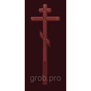 Крест надгробный “Скругленный“ фото