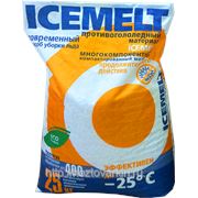 Противогололедный материал ICEMELT Айсмелт упаковка 25кг. до -25 С