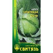 Семена капуста Белокочанная Украинская Осень 0,5 г фото