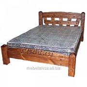 Кровать деревянная под старину 160х200 двухспальная “Добряк“ фото