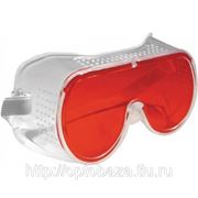 Очки защитные красные для работы с лазерным уровнем, пласт. фото