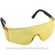 Очки STAYER защитные с регулируемыми дужками, желтые фото