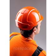 Каска защитная ЭВОЛАЙТ, (JSP), оранжевая фото
