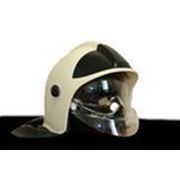 Шлем-каска пожарного спасателя ШКПС, белого цвета