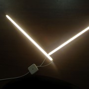Светильник светодиодный, мебельный, лучевой 2x0.5м (Б) фото