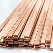 Шина латунная 48х1.5 мм фото