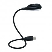 Светодиодная лампа CBR CL-304S, черн., 3 диода, блистер, USB фото