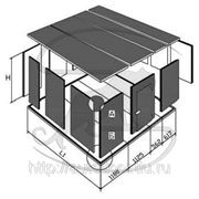 Встраиваемые 4-секционные холодильные шкафы Polybox